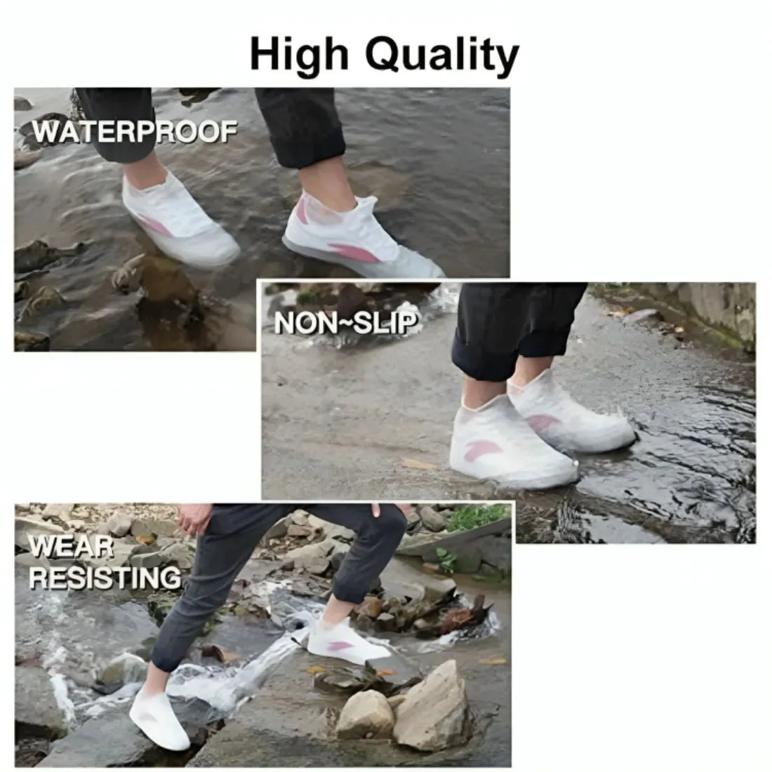 Waterproof Silicone Shoes