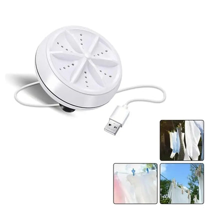 Portable USB Turbine Washing Machine
