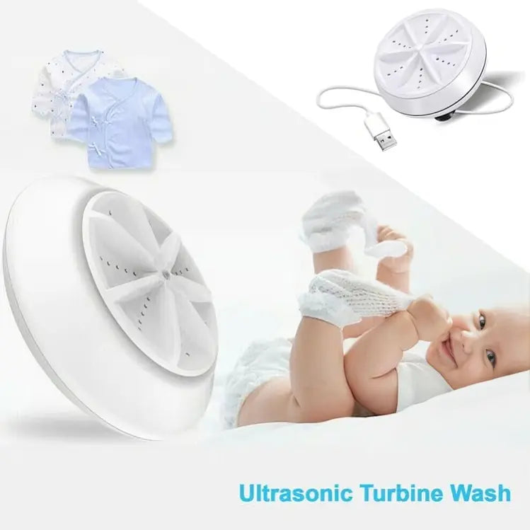Portable USB Turbine Washing Machine