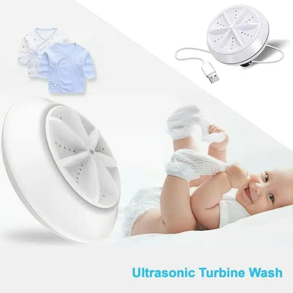 Portable USB Turbine Washing Machine
