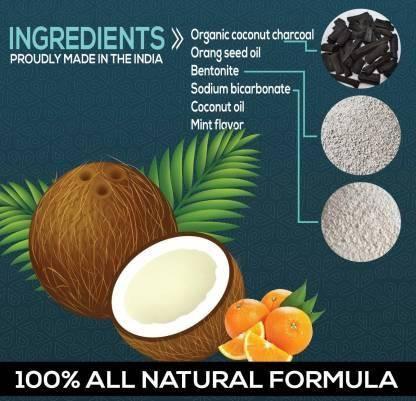 Bejoy Activated Charcoal Teeth Whitening Powder-80gm Each (Pack Of 1)