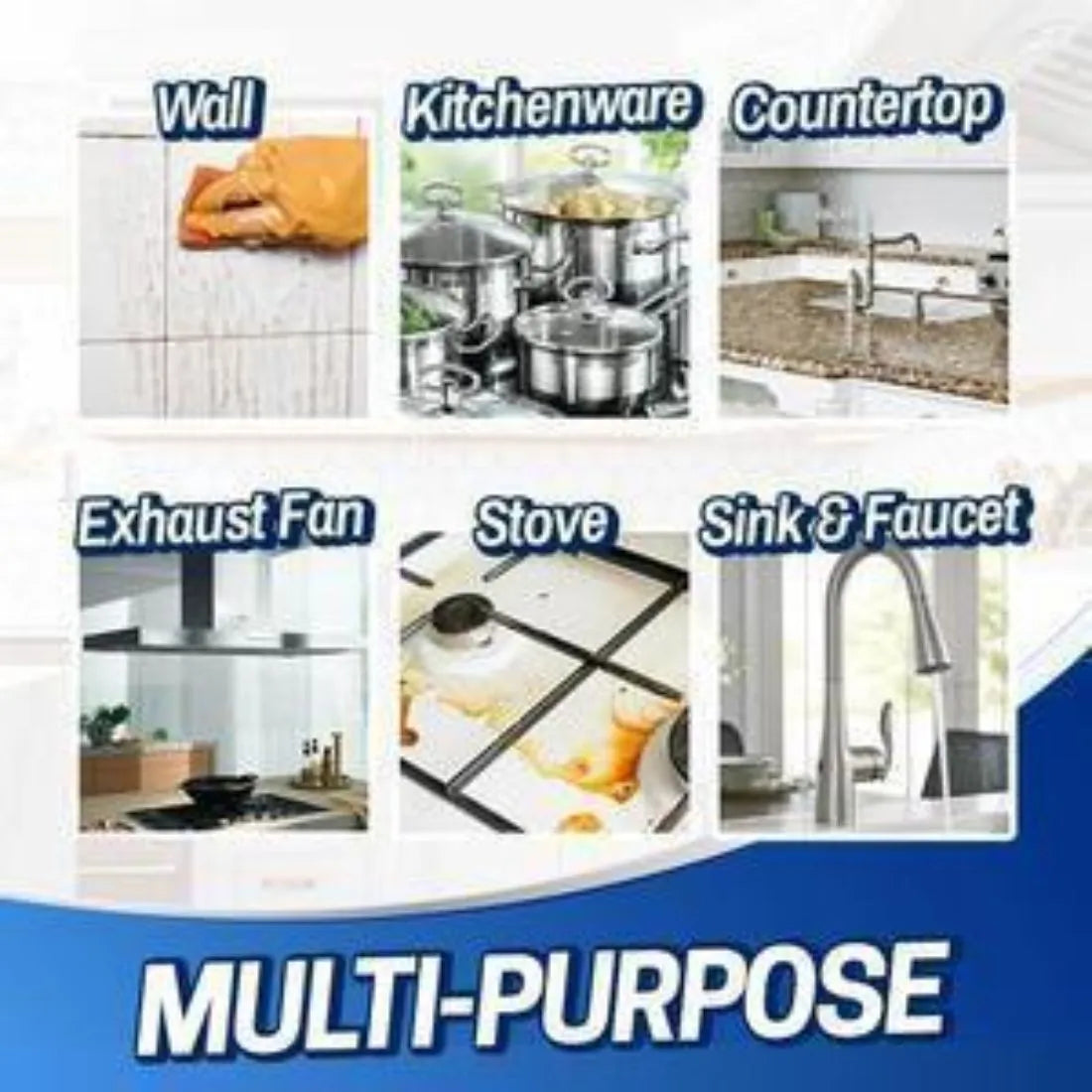 MULTI- PURPOSE KITCHEN BUBBLE CLEANER (Buy 1 Get 1 Free)