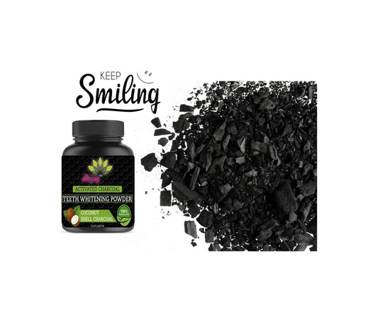 Bejoy Activated Charcoal Teeth Whitening Powder-80gm Each (Pack Of 1)