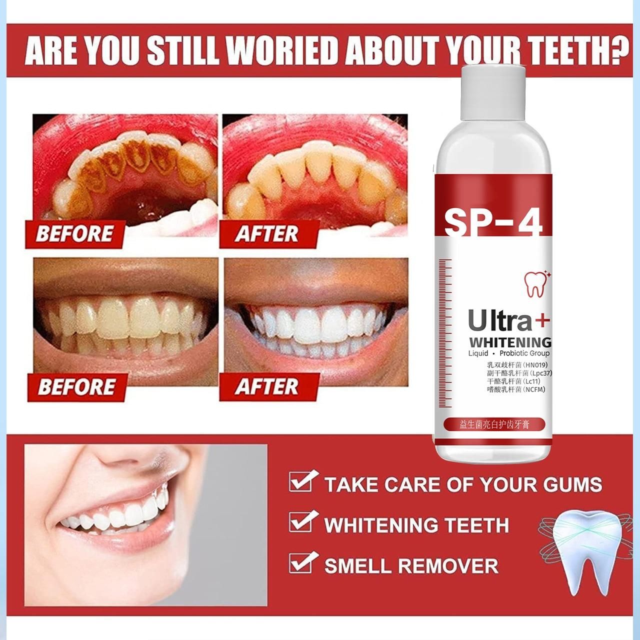 Whitening toothpaste Pack of 2