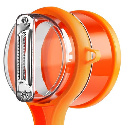 Multifunctional Peeler with Built-In Storage Box | Easy to Clean, Non-Slip Handle